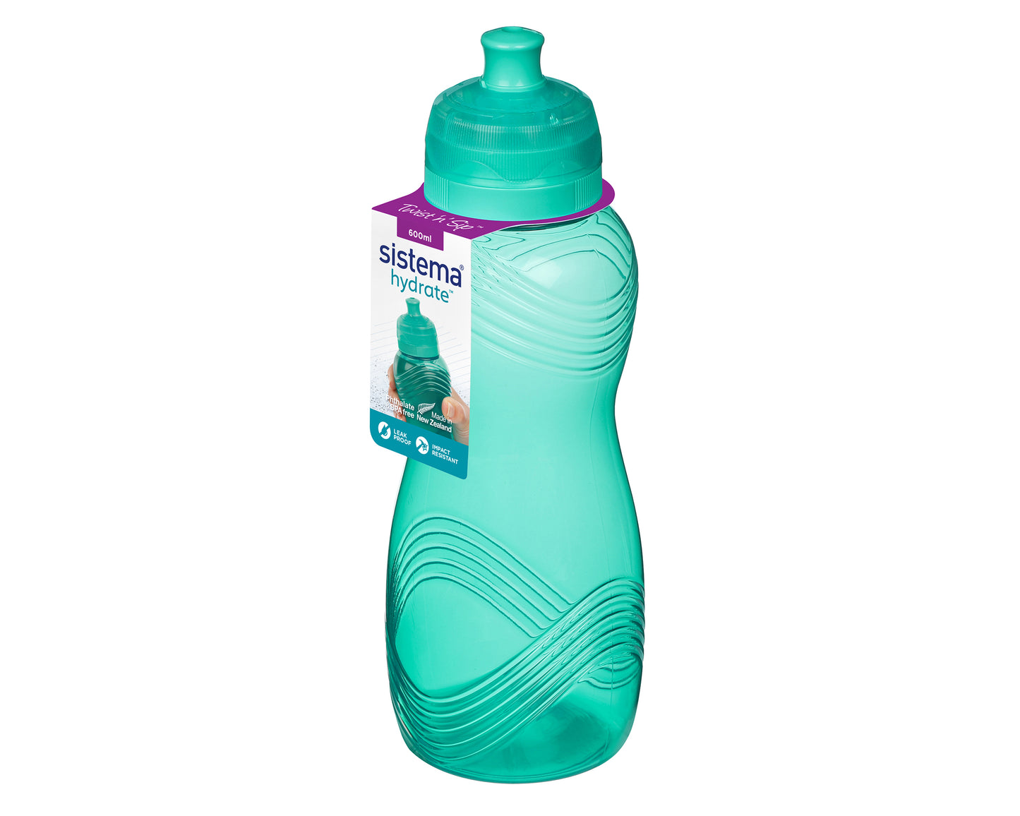 600ml Wave™ Twist ‘n’ Sip™ Bottle