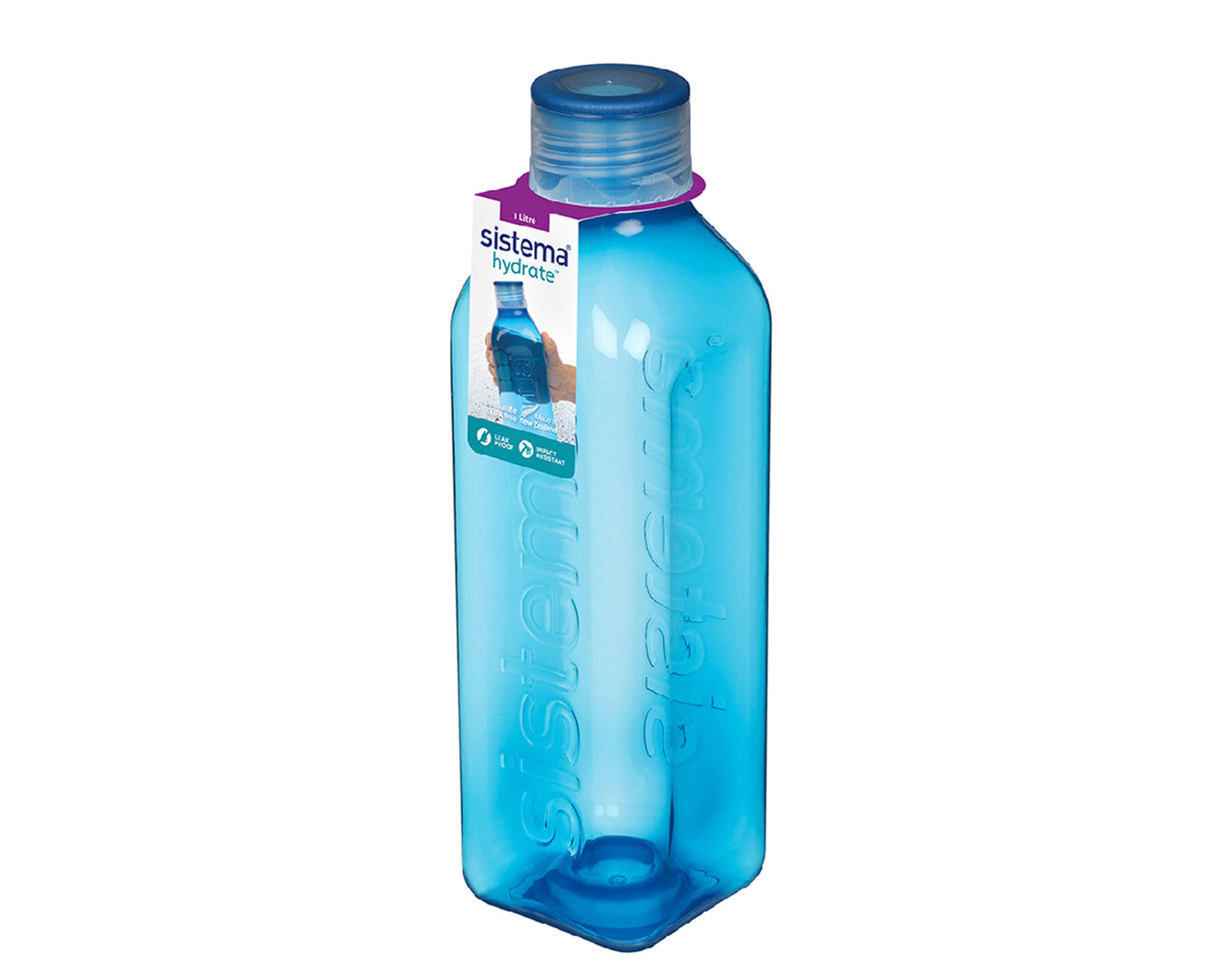 1L Large Square Bottle