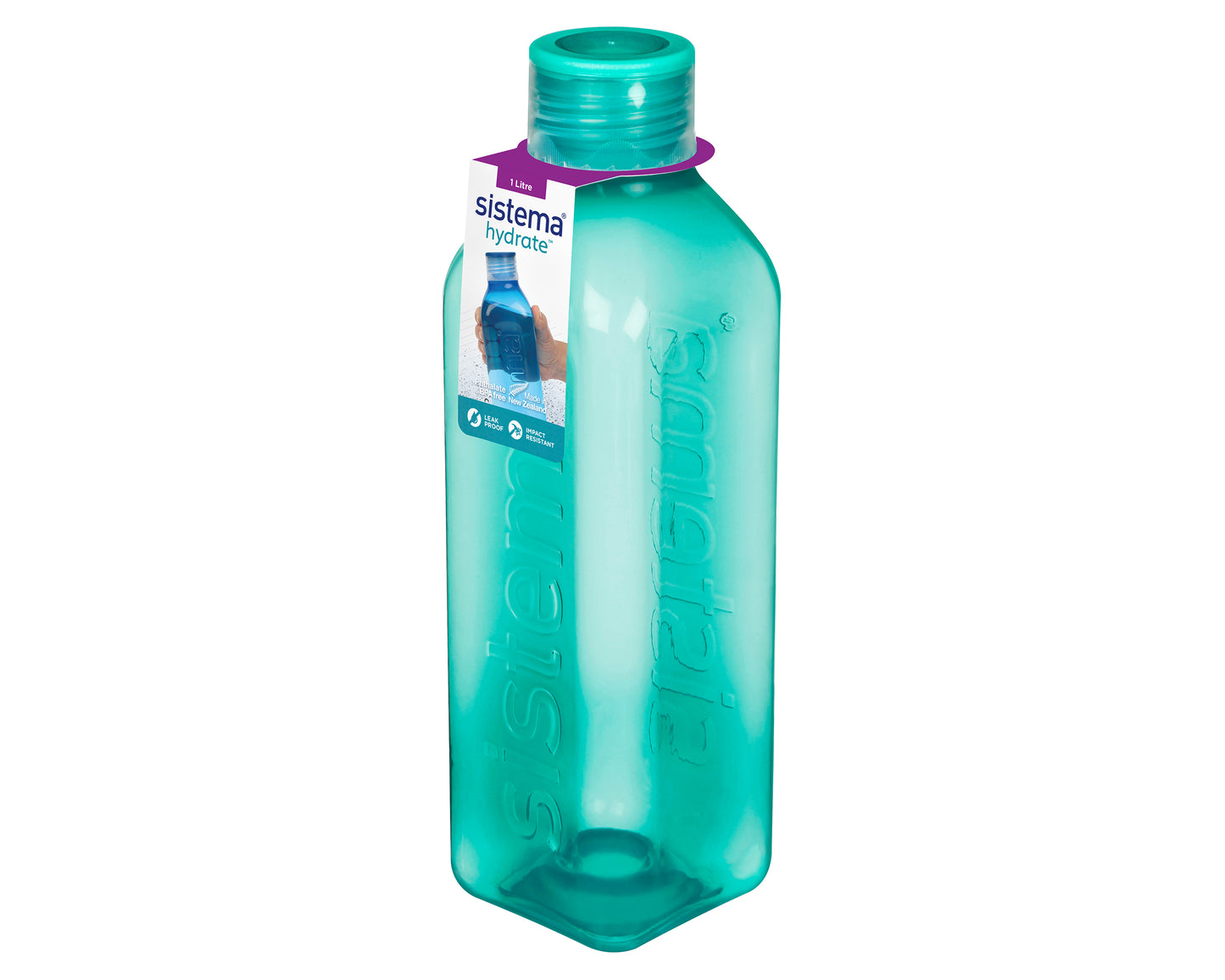 1L Large Square Bottle