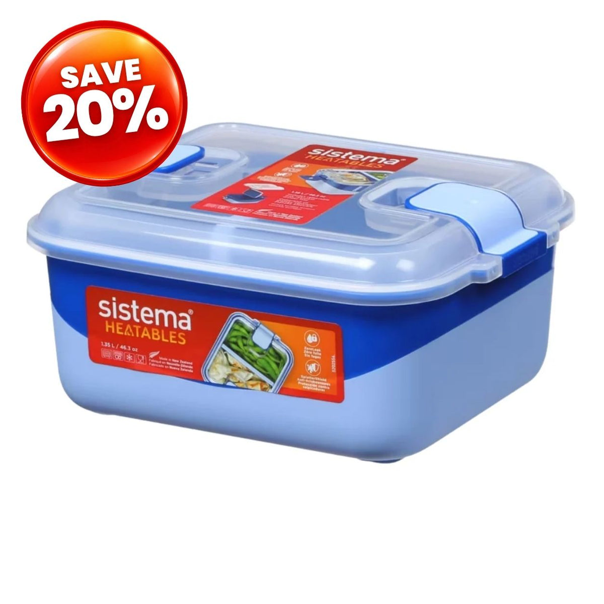 Heatables - 1.35 Litre with Divider