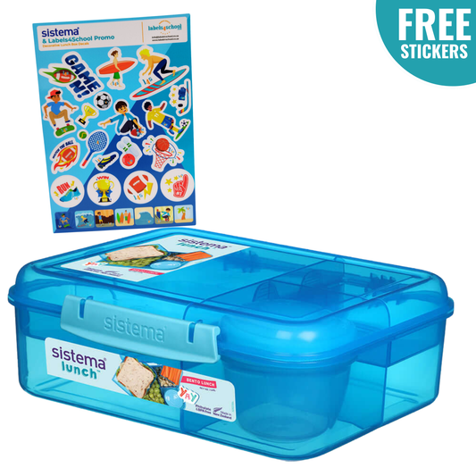 1.65L Bento Lunch with Stickers