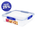 3.5 Litre Square Klip It Plus
