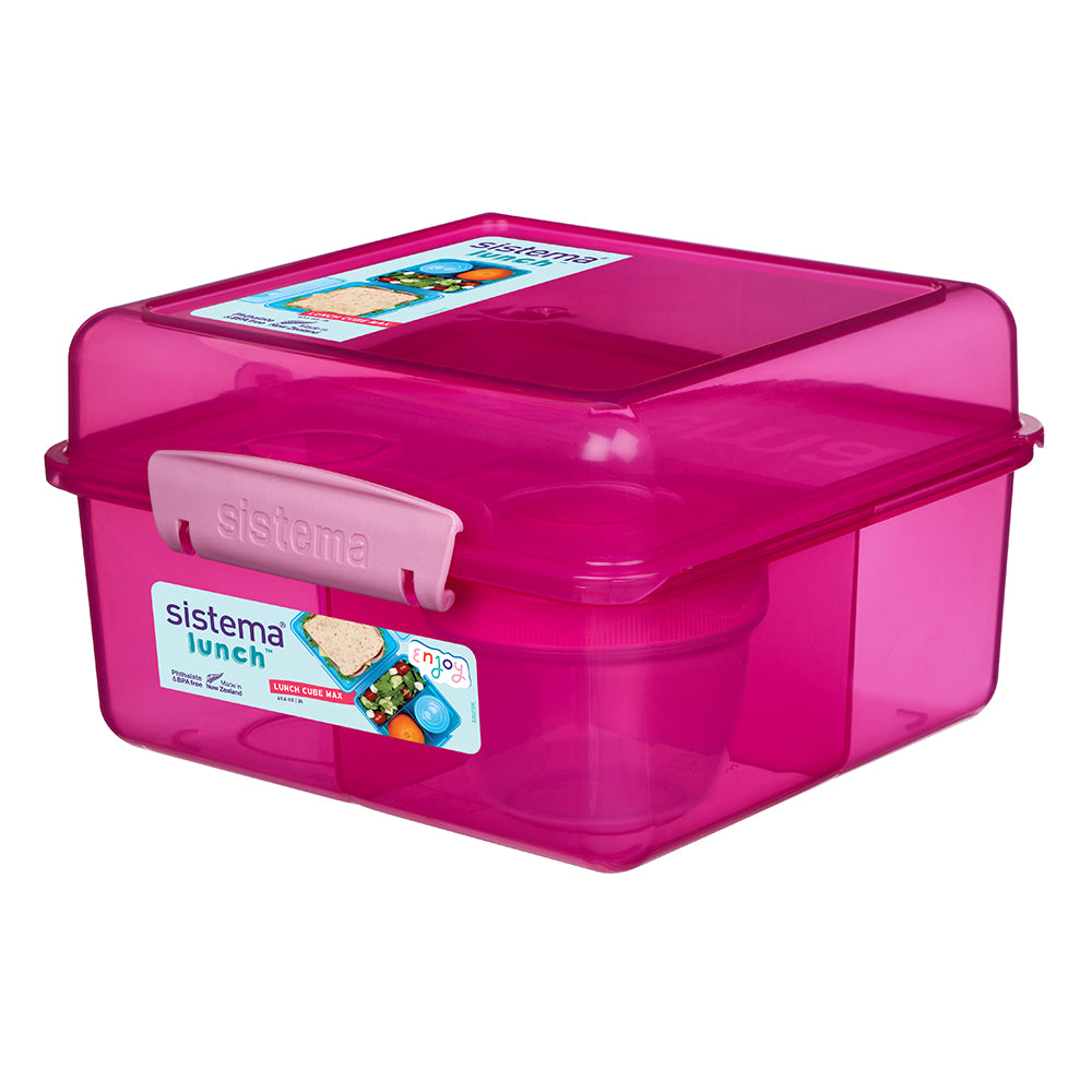 2L Lunch Cube Max with Yoghurt Pot