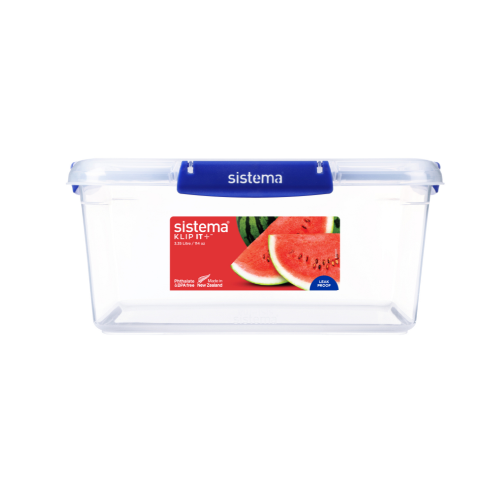 3.35 Litre Rectangle Klip It Plus