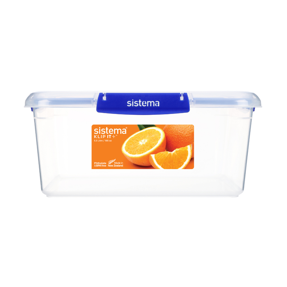 5.5 Litre Square Klip It Plus