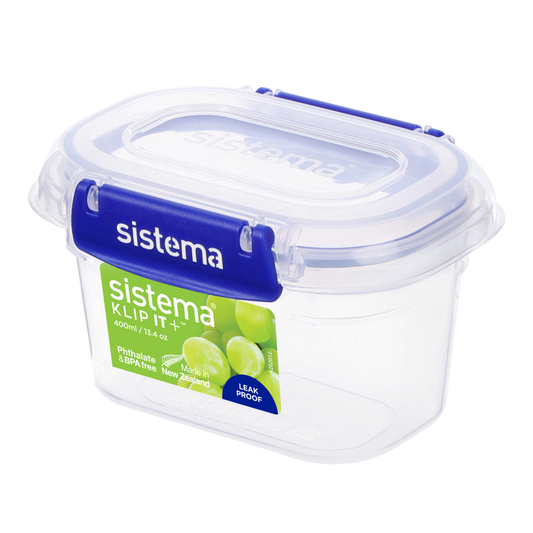 400ml Rectangle Klip It Plus