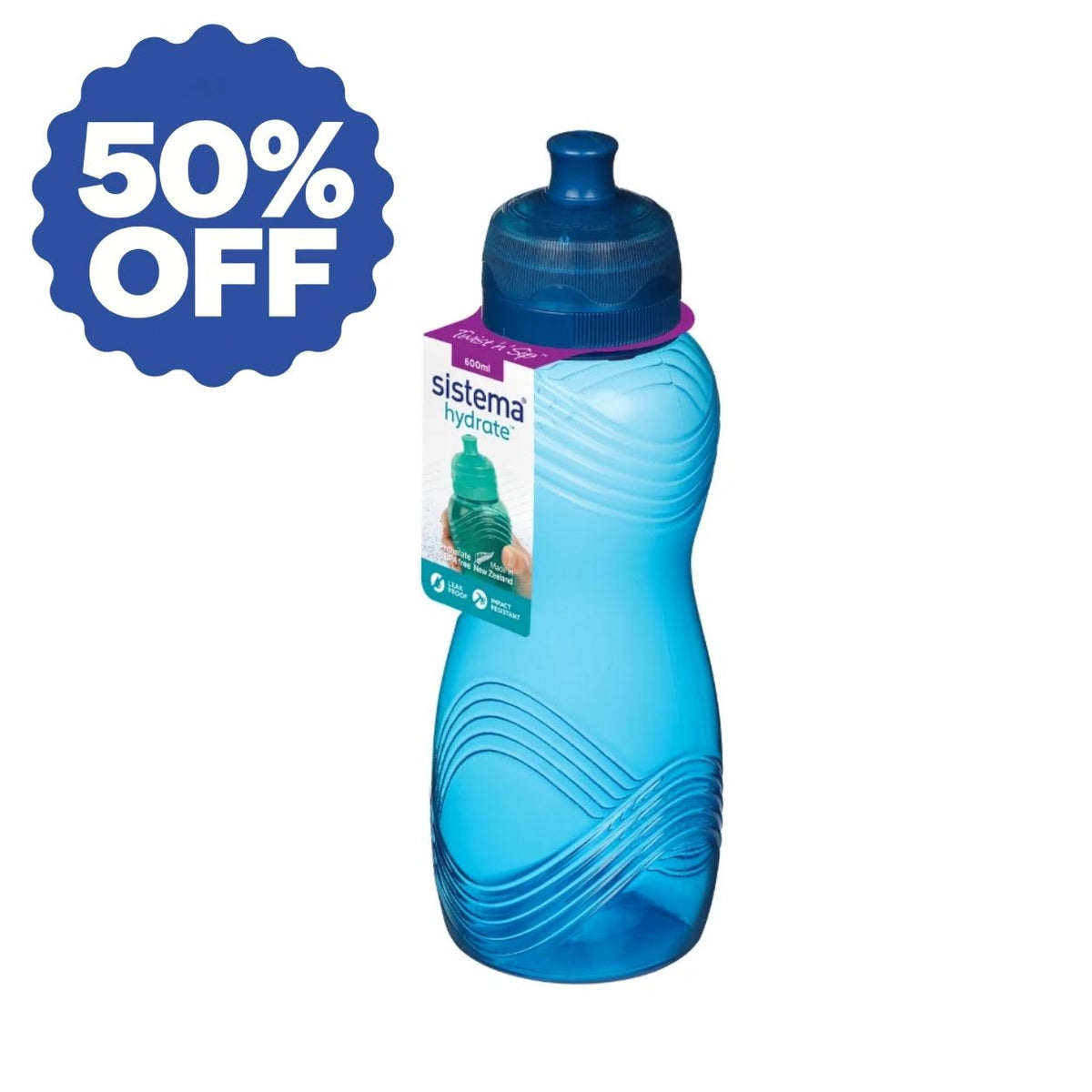 600ml Wave™ Twist ‘n’ Sip™ Bottle