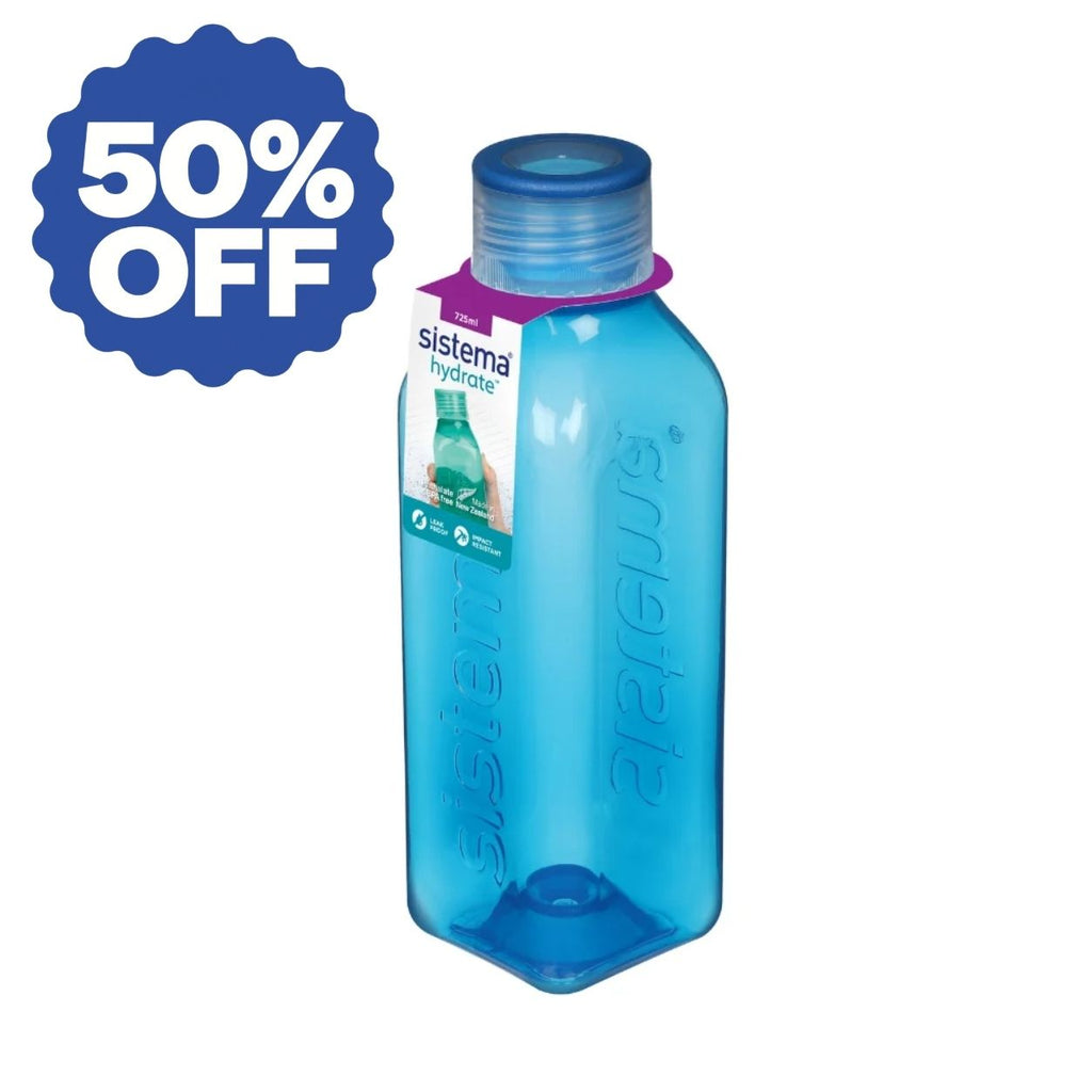 725ml Medium Square Bottle