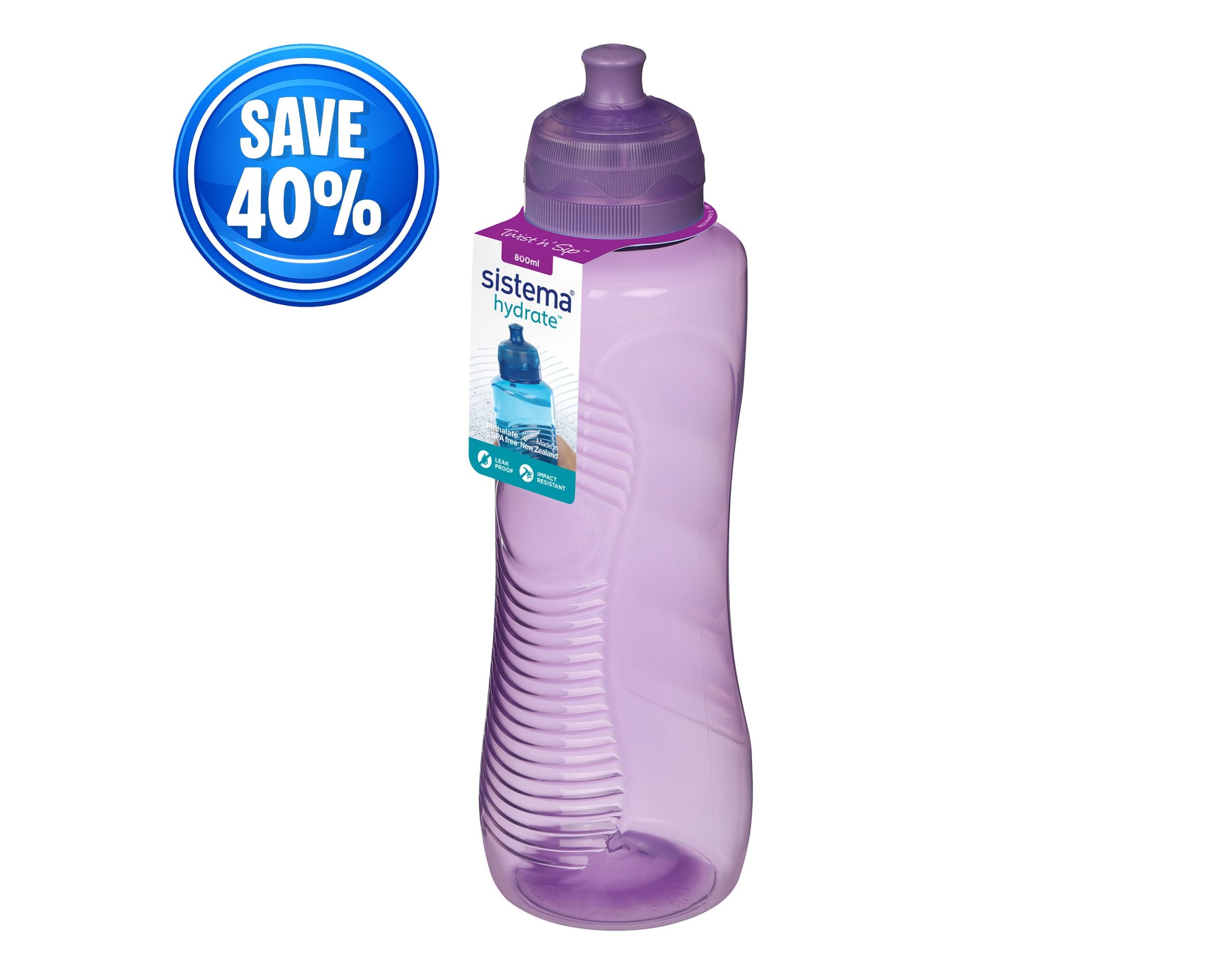 800ml Gripper™ Twist ‘n’ Sip™ Bottle