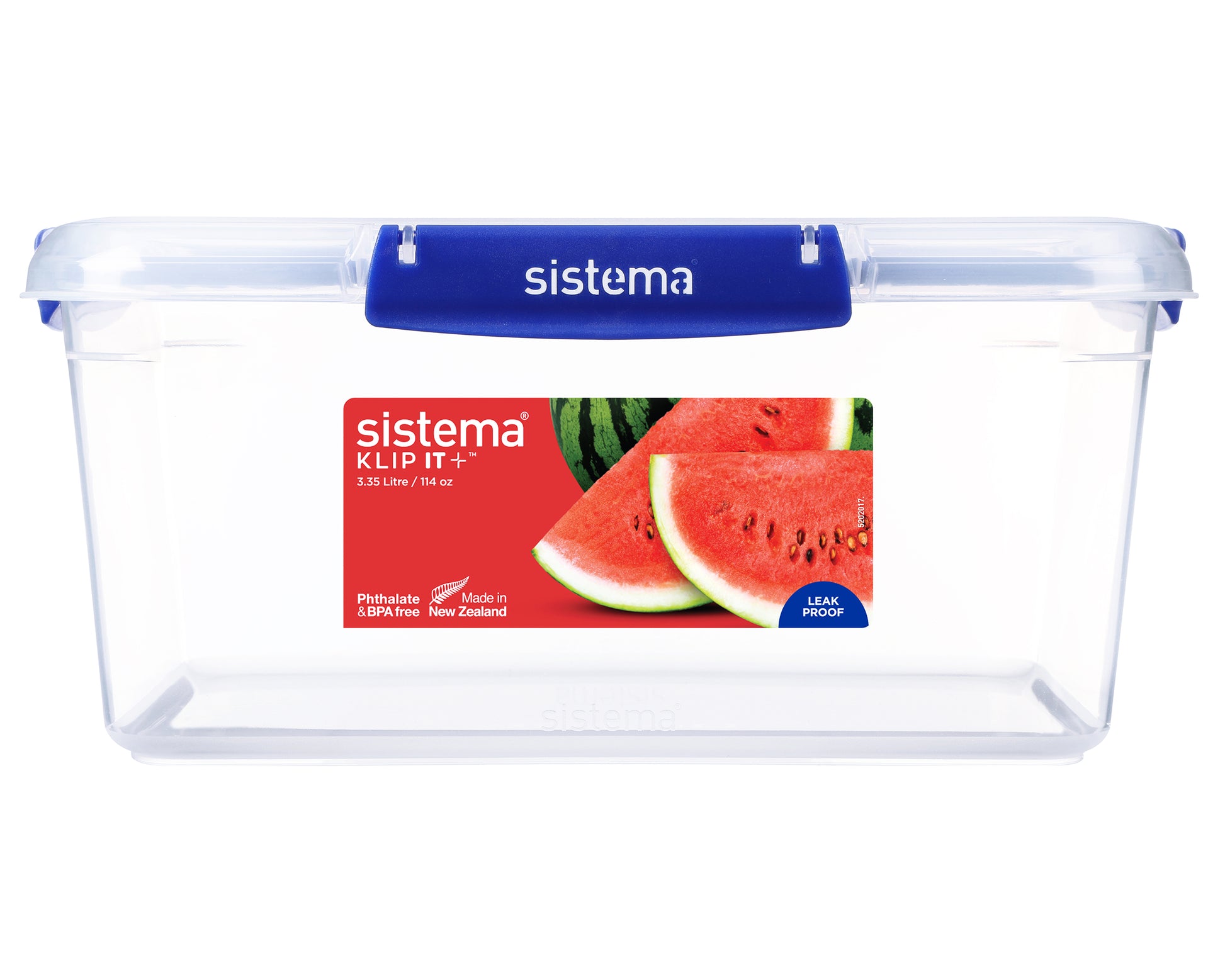 3.35 Litre Rectangle Klip It Plus