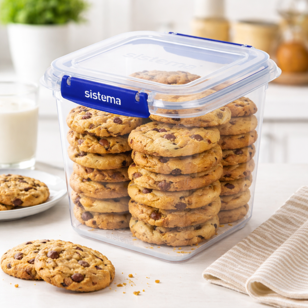 2.2 Litre Square Klip It Plus