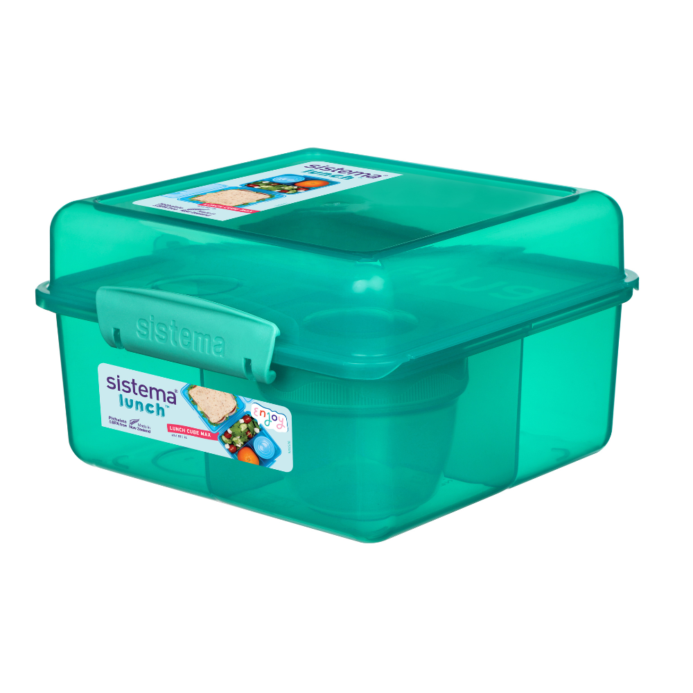 2L Lunch Cube Max with Yoghurt Pot